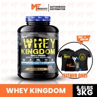 Muscle Kingdom Whey Kingdom Whey Protein 6.6lbs/3kg (84 serving)  - Makanan tambahan Whey Protin