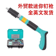 Power 3 Full English Installation Foreign Trade Plastic Box Gear Nail Gun Toolbox Blue Mini Monitori
