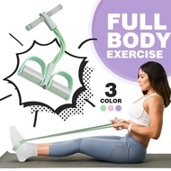 6 tube Pedal Pull Rope Elastic Sit ups Exercise Bands Equipment Lastic Pull Rope Tension Rope Foot P