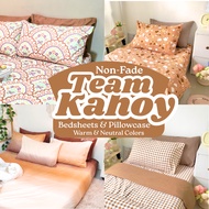 3in1 Hindi Natatanggal na Bedsheet Set | Team Kahoy Canadian Cotton | Fits 6–8in Foam