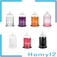 [HOMYL2] Cloche Candle Holder with Top Handle for Nuts Display