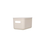 Citylife 6.5L Sleek Storage Box with Lid Tall - White