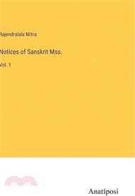 Notices of Sanskrit Mss.: Vol. 1