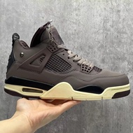Air Jordan 4 Kasut Bola Keranjang Pasangan Generasi Ke-4 Kasut Kasual untuk Lelaki dan Wanita Super 