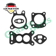 (5pc) Münster Carburetor Insulator Gasket Set 16212-PM3-000 for Honda Civic 1.5 SH4 SC D15B