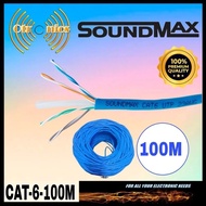 UTP CAT 6 SOUNDMAX UTP CAT 6 Data Cable 100M