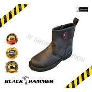 [LOWEST PRICE] SIRIM Original Black Hammer 4000 Series Safety Shoes BH4664 | Kasut Safety Black Hamm
