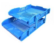 LACI RAK KERTAS MEJA 2 TINGKAT LETTER TRAY ELEVATED TRAY 602 GUNINDO