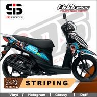 SUZUKI Stickers Address StripingSUZUKI Address Sticker Address Striping Address Doraemon Zombie