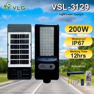 VLG Solar Street Light Integrated with waterproof LED lights and Daylight Color