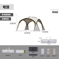 +พร้อมส่ง+Mountainhiker Shelter Tent Dome มีสีเขียว และ น้ำตาล เต็มท์นั่งเล่นขนาดใหญ่ ฟลายชีทกันฝน