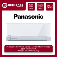 Panasonic 1HP Aero Series Standard Non-Inverter Split Type Aircon CS/CU-PN9UKQ