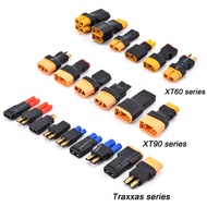Adapter XT30 XT60 XT90 Traxxas T Plug Deans EC5 EC3 Female to Male HXT 4MM Connectors Plug RC Lipo B