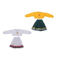 [Simhoa21] 1/6 Top And Pleated Skirt Clothing For Takara Neo Blythe Doll Girls Gifts