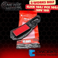 C-WORKS AIR FILTER FOR CLICK 160/PCX/ADV 160 (17211-K1Z-N20 / 17220-K2S-N00)