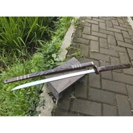 pedang kayu katana asli tajam