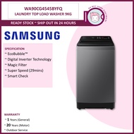 SAMSUNG Laundry Top Load Washer Ecobubble™ (9KG) WA90CG4545BDFQ