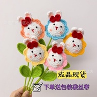 teachers day gift set teachers day gift customised teachers day gift Handmade Wool Knitting Rabbit F