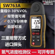 深達威SW-763A氧氣檢測儀空氣含氧量氣體濃度測量儀可攜式測氧儀