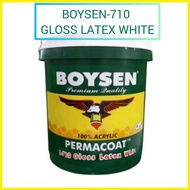 ❈ ✴ ◵ Boysen Permacoat Latex Pail 16L Acrylic 16 liters Semi Gloss Flat Latex Gloss Latex 701 715 7