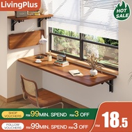 Floating Table With Bracket Wall Mounted Foldable Table/Meja Lekat Dinding Foldable Wall Rack Meja L