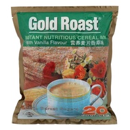 ข้าวโอ๊ตมาเลย์ Gold Roast 🌾ข้าวโอ๊ตธัญพืช รสวนิลา ชงพร้อมดื่ม 1 แพ็คบรรจุ 20 ซอง