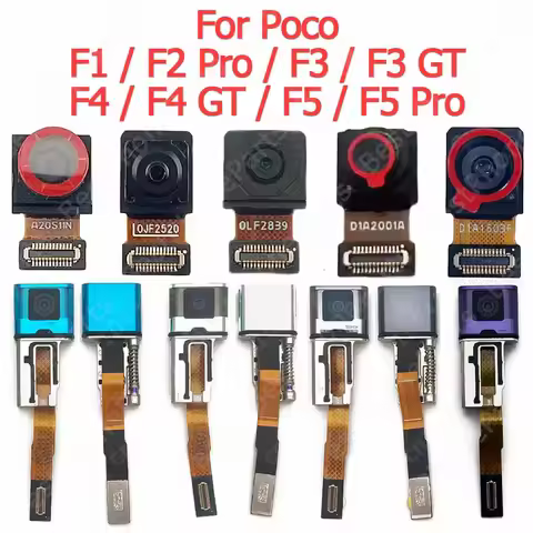 Front Camera For Xiaomi Pocophone F1 Poco F2 Pro F3 F4 GT F5 Frontal Selfie Camera Module