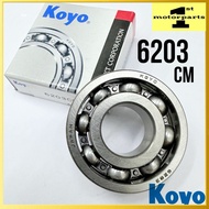 [KOYO] KOYO BEARING 6203 CM 100% ORIGINAL KOYO MADE IN JAPAN