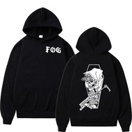 Vintage FOG Gbrs Forward Observe Group Hoodies Men Fashion Gothic Skeleton Long Sleeve Shirt Unisex 