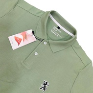 Kaos Polo Shirt Giordano Pria Baju Krah Cowok Lengan Pendek Logo Bordir Premium Quality