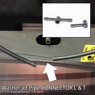 2Pcs Windshield Washer Nozzle Connector CY1586 + CY1638 for Ford Focus MK3 2011-2018 & Mondeo MK4 20