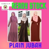 PLAIN JUBAH BY SABELLA BAJU KURUNG MODEN TANPA GOSOK VIRAL