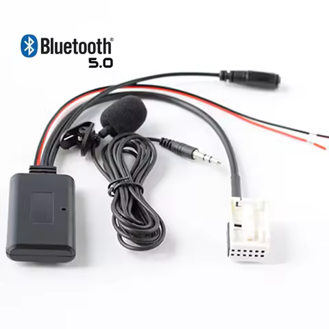 Car bluetooth Wireless Adapter Stereo AUX IN Music For VW Golf MK5 MK6 POLO Passat RCD110 RCD210 RCD