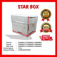 [ READY STOCK ] POLY FOAM STAR BOX / KOTAK FOAM (STAR BOX)