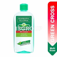 Green Cross Isopropyl Alcohol 70% Solution / Antiseptic Disinfectant, Assorted