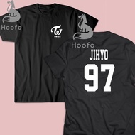 T-shirt TWICE Logo Jihyo Tzuyu Momo Sana Nayeon Chaeyoung Jeongyeon Dahyun Mina UNISEX OVERSIZE