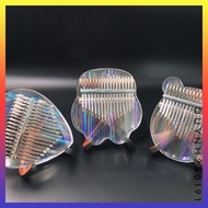 Rainbow Crystal QUYNHLEMO transparent Kalimba, 17-key Crystal Kalimba gives more premium accessories