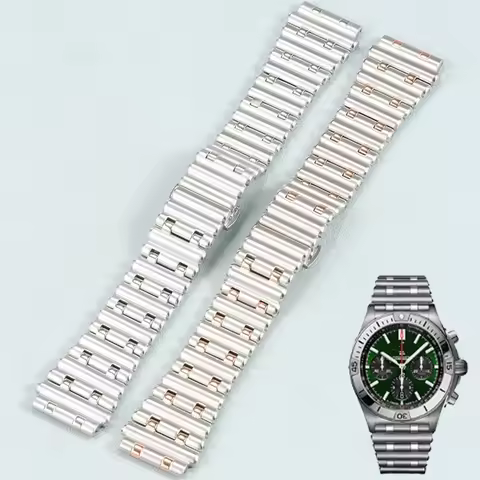22mm 24mm High-end Solid Stainless Steel Strap For Breitling B01 42mm Bracelet Watch Accessories ban