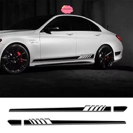 BLUECALDON Car Stickers, Removable PVC Car Side Body Decals, Waterproof Self-adhesive Car Accessorie