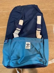 Adidas 深藍x藍 背囊 背包 書包 backpack