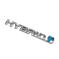 Hybrid metal letters for cars