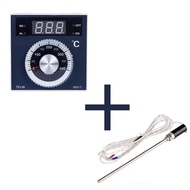 1pc New TEL96-9001T TEL96 9001T 220V 0-400 ℃ Electronic Thermostat Temperature Controller Instrument