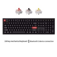 Keychron K10Pro Bluetooth wireless Mac mechanical keyboard adaptation with 108 keys for external off