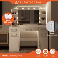 SKL Furniture Dressing Table / Meja Solek / Make Up table with lighting
