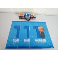 Plastic baby boss snack/baby boss Figure snack Bag/Plastic baby boss snack Gift