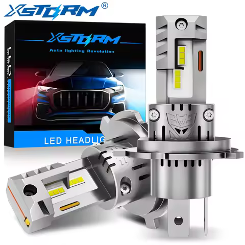 XSTORM H4 LED Headlight Bulbs 9003 HB2 Canbus High Low Beam Car Light 20000LM Turbo Led Diode Lamp A