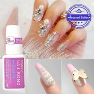 8ml Fast-drying Nail Bond Glue Super Strong Adhesive Sticky Glue Nails Tips False Glue L0a7