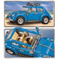 New LEPIN 21003 Series City Car  Beetle model Building Blocks Compatible Blue Technic Car Toy 05007