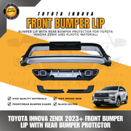 GECA - TOYOTA INNOVA ZENIX 2023+ FRONT BUMPER LIP WITH REAR BUMPER (10631)