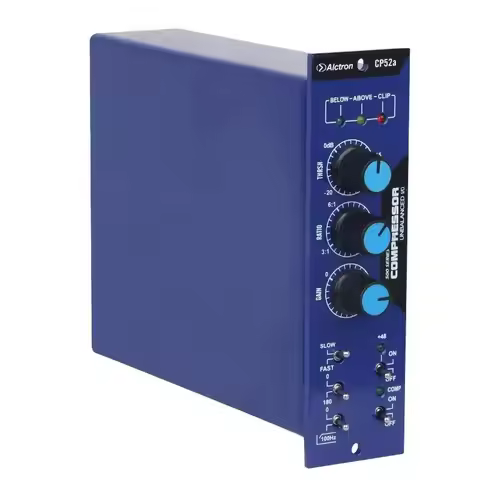 Module compressor/limiter 500 series single channel Alctron CP52a with compression modes and compreh